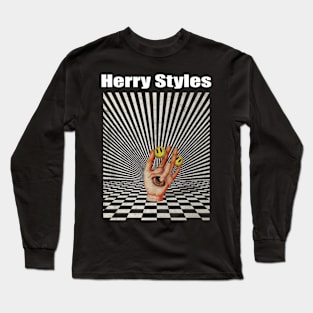 Illuminati Hand Of Herry Styles Long Sleeve T-Shirt